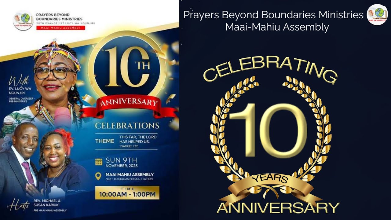 CELEBRATING 10 YEARS OF GODS FAITHFULNESS