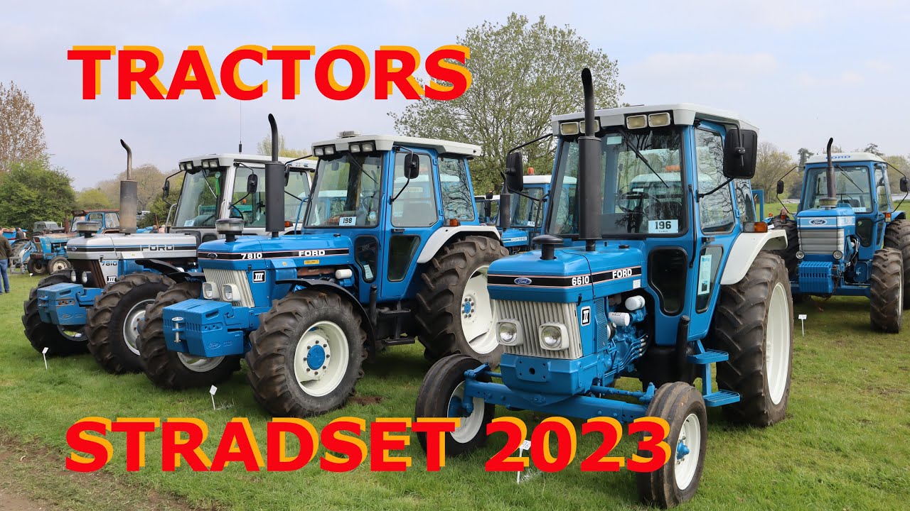 Тракторы на ралли Stradset Rally 2023
