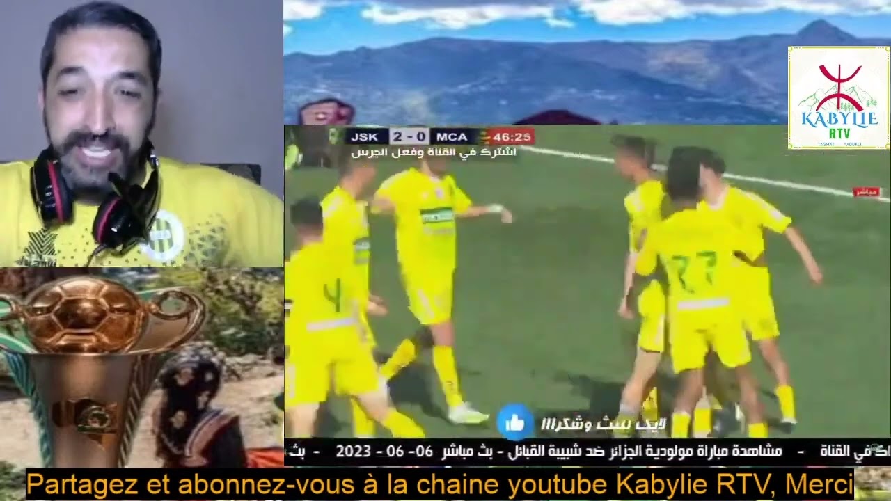 JSK - JSK 2 - MCA 0 - R&eacute;sum&eacute;. La  JSK le Roi du Classico
