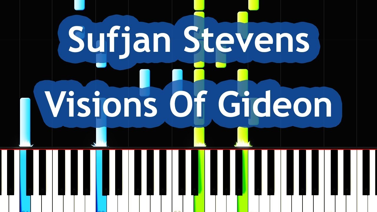 Sufjan Stevens - Visions Of Gideon Piano Tutorial [Call Me By Your Name OST]