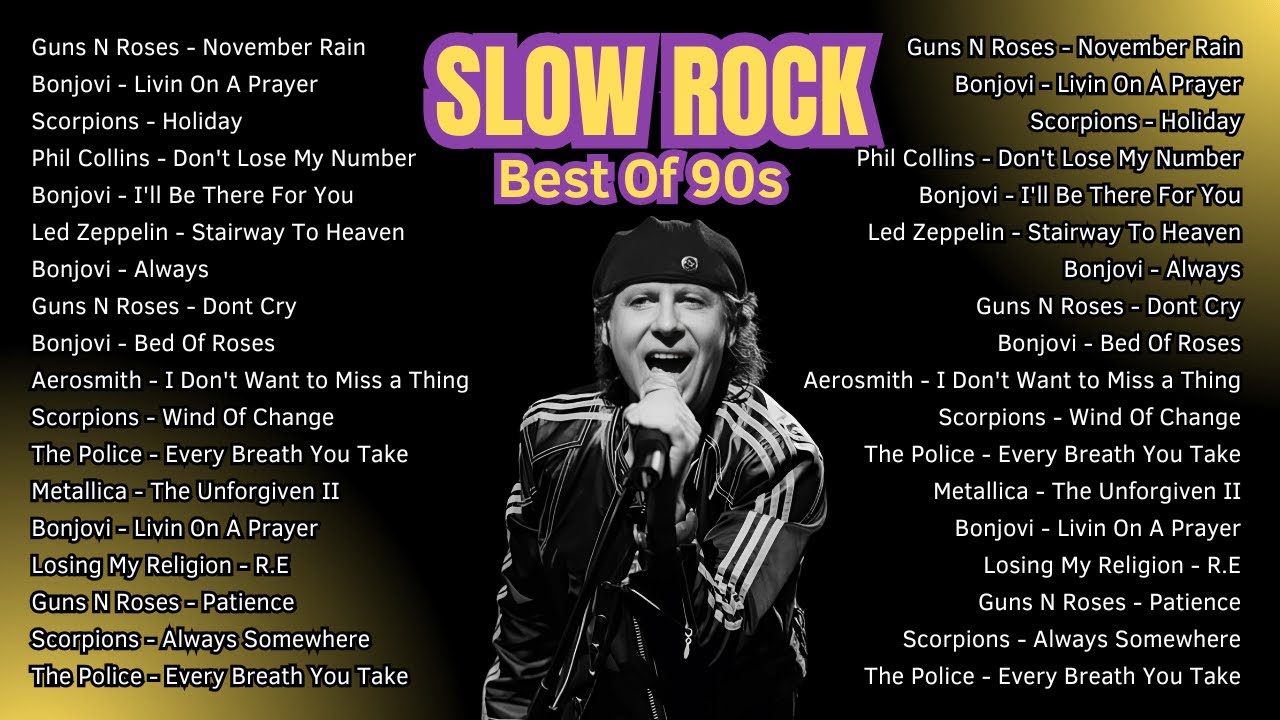 Underrated Rock Ballads of the 90s | Guns N Roses, Phil Collins, Scorpions, Metallica, The Police