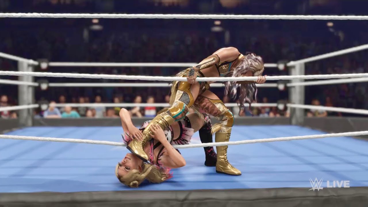 Alexa Bliss Vs. Giulia Women's United States Title WWE 2K25 PS5