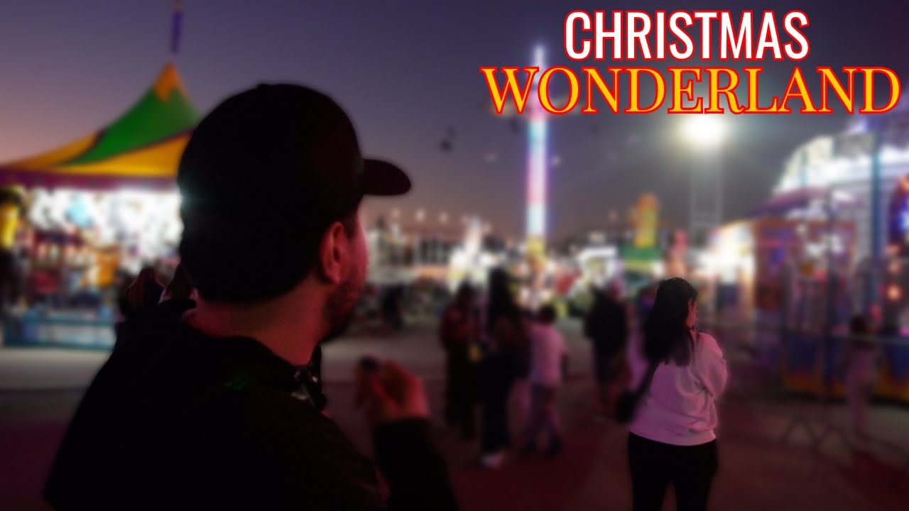 PRIMERA VEZ en CHRISTMAS WONDERLAND - PARQUE DE DIVERSION MIAMI | Video Vlog #5
