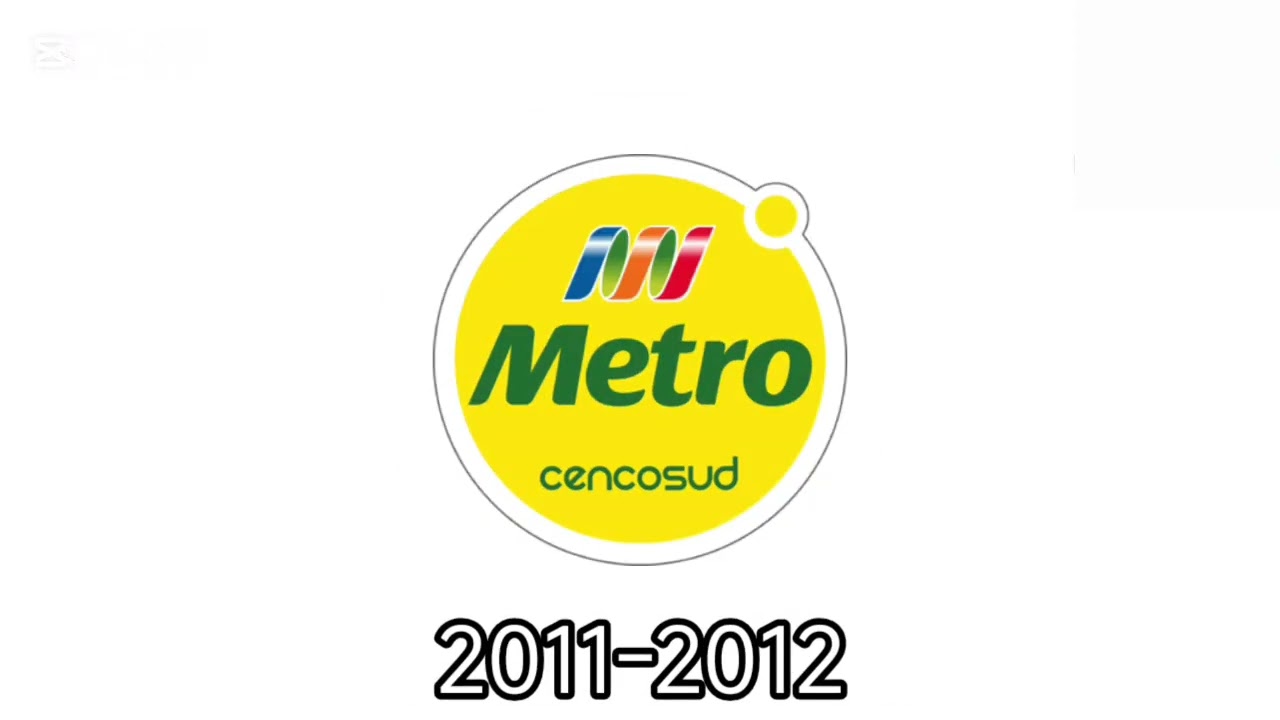 Metro Cencosud Historical logos