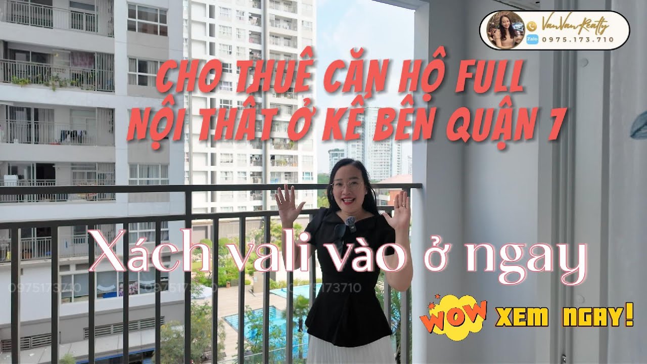 CHO THUÊ FULL NỘI THẤT SUNRISE RIVERSIDE | BLOCK H, TẦNG 4, CĂN 09