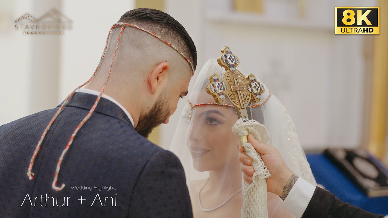 Arthur + Ani's Wedding 8K UHD Highlights at Renaissance hall st Peter Church and Pasadena Princess P