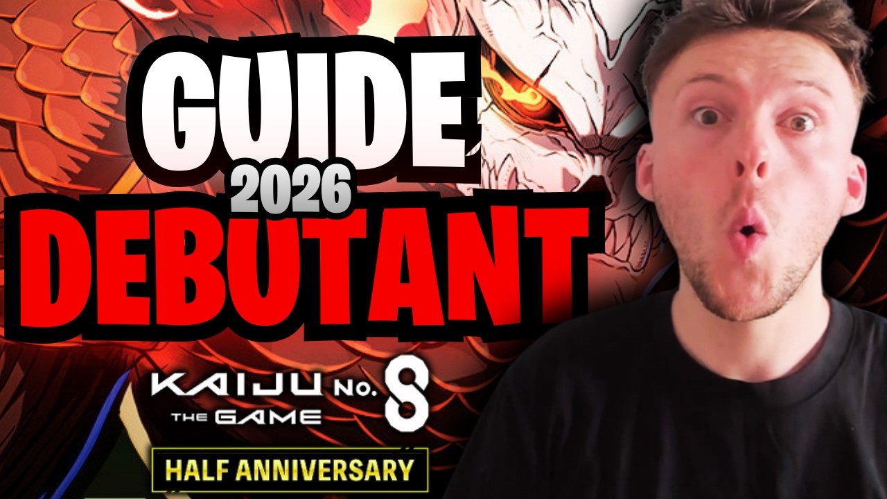 GUIDE DÉBUTANT 2026 : KAIJU NO. 8 THE GAME (ÉDITION DEMI-ANNIVERSAIRE) 🔥