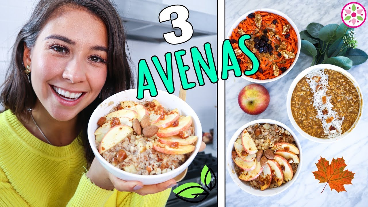 3 AVENAS CALIENTITAS Y SALUDABLES! 🙌Yovana