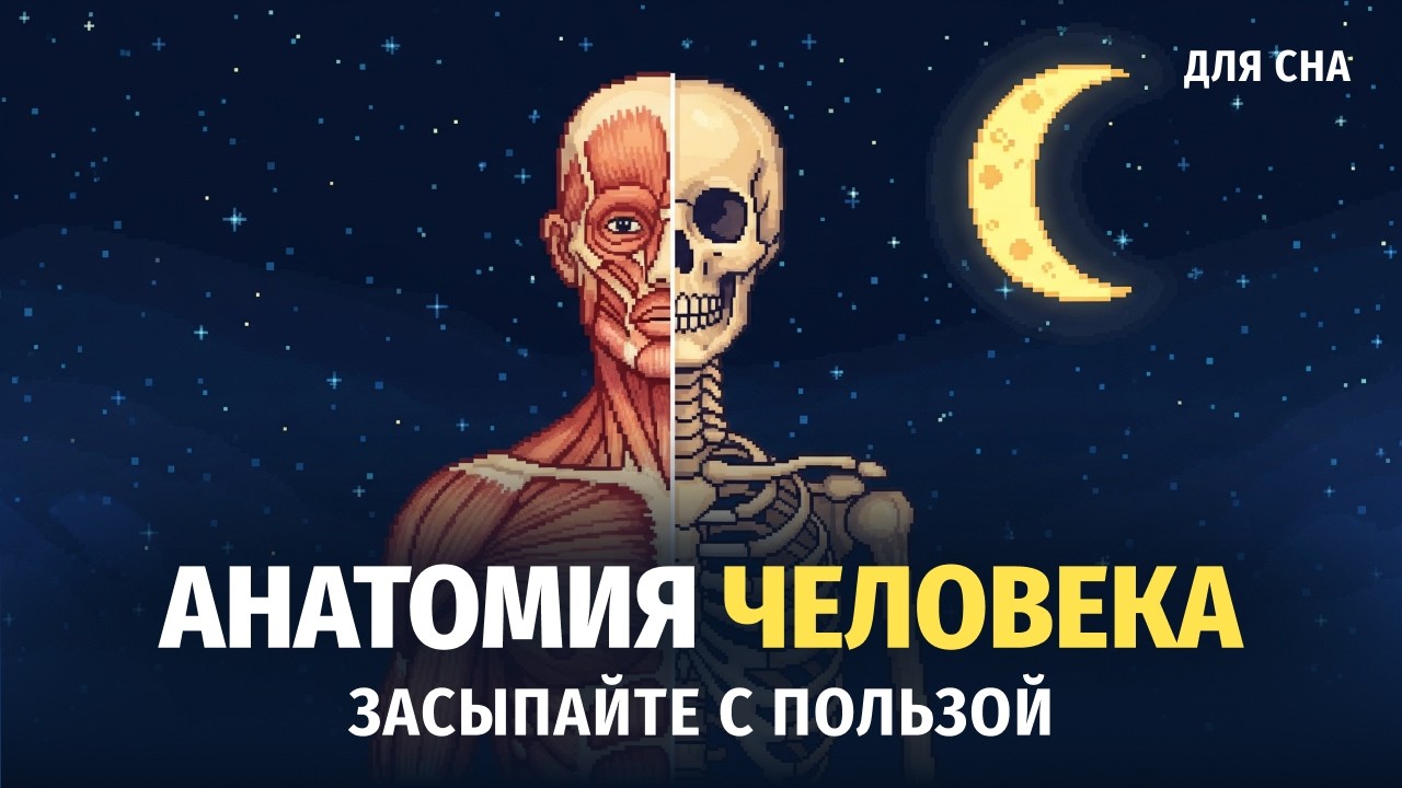 🧍 Основы анатомии человека для засыпания 🌙 Лекция для сна