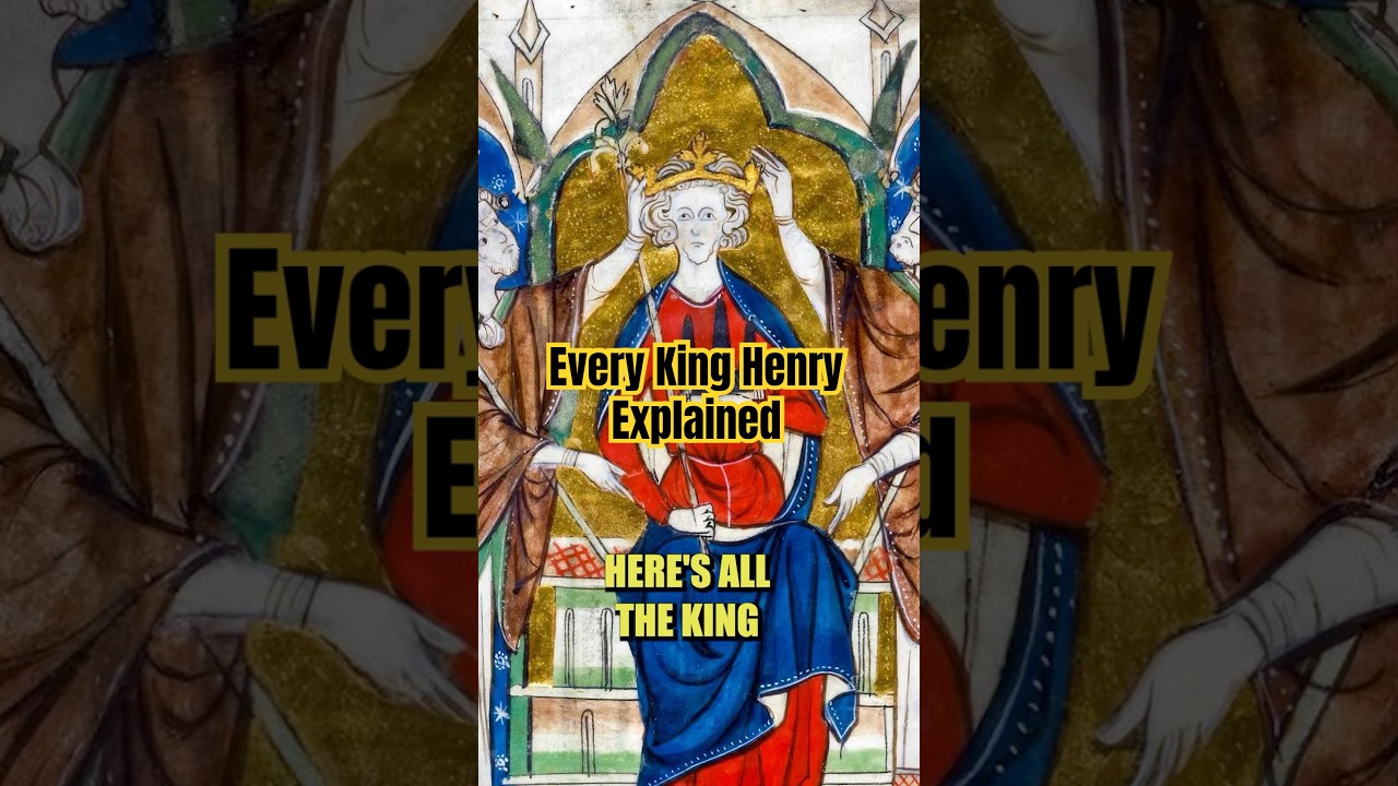 Every King Henry of England Explained #history #historyshorts #kinghenry