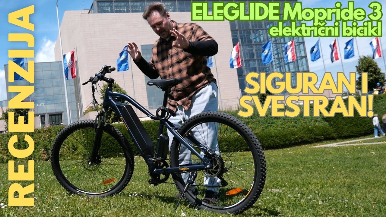 Eleglide Mopride 3 recenzija   električni bicikl velikog dometa i udobnosti po EU standardima