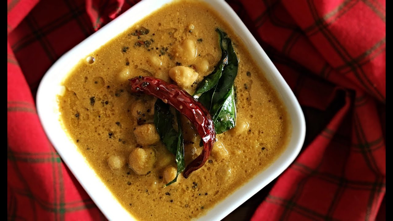 Chana Gashi-Mangalorean Chickpea curry- chickpeas in coconut gravy-Recipe by DMade