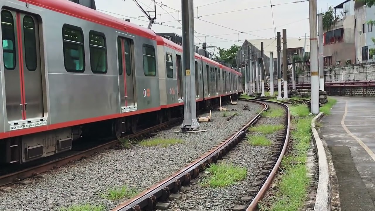 LRMC-LRT Line 1 LRV 13097-13098-13099-13100 Arrive Pasay Depot