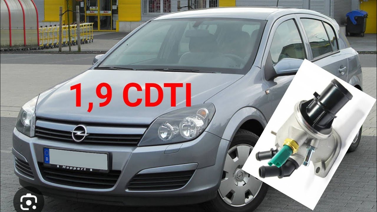 Jak wymienić termostat Opel Astra H 1,9 CDTI wymiana termostatu III 3 wyjąć demontaż wyciągnąć