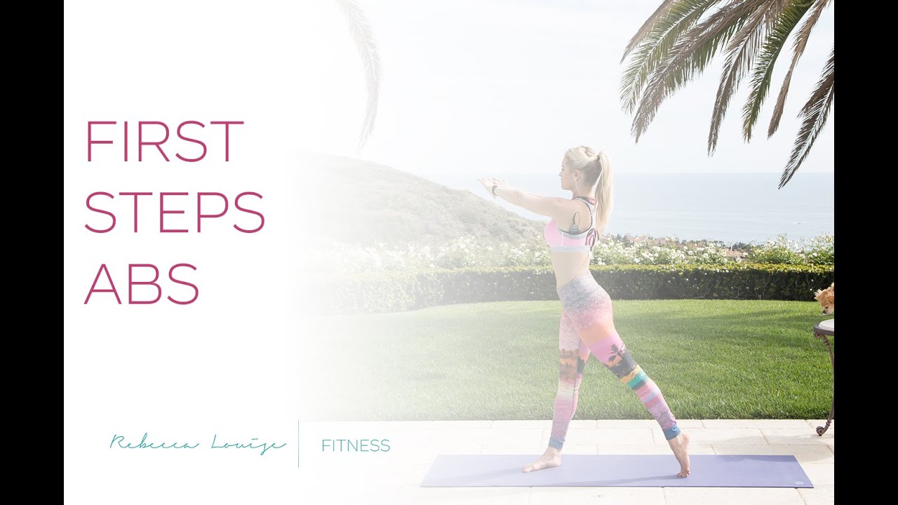 10 Minute ABS Workout For Beginners | Rebecca Louise