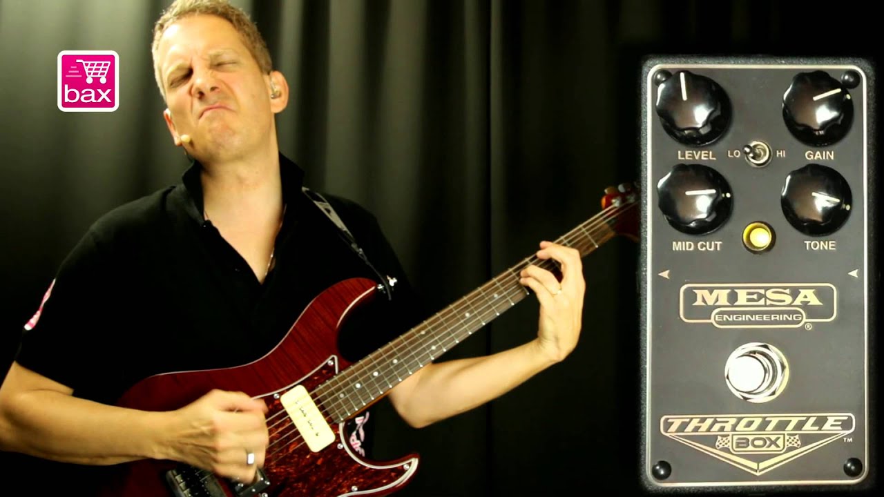 Обзор педали дисторшн Mesa Boogie Throttle Box | Bax Music