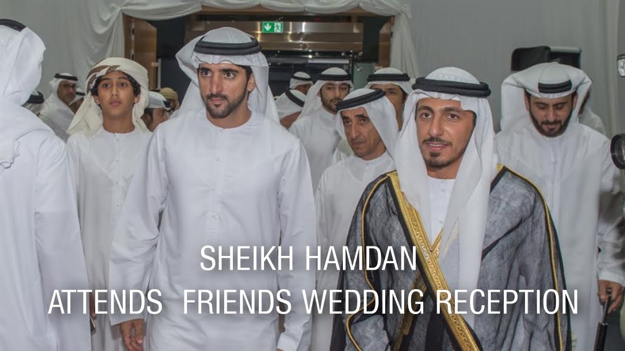 Sheikh Hamdan Bin Mohammed فزاع Fazza Dubai Crown Prince Attend Friends Wedding Reception At Dubai