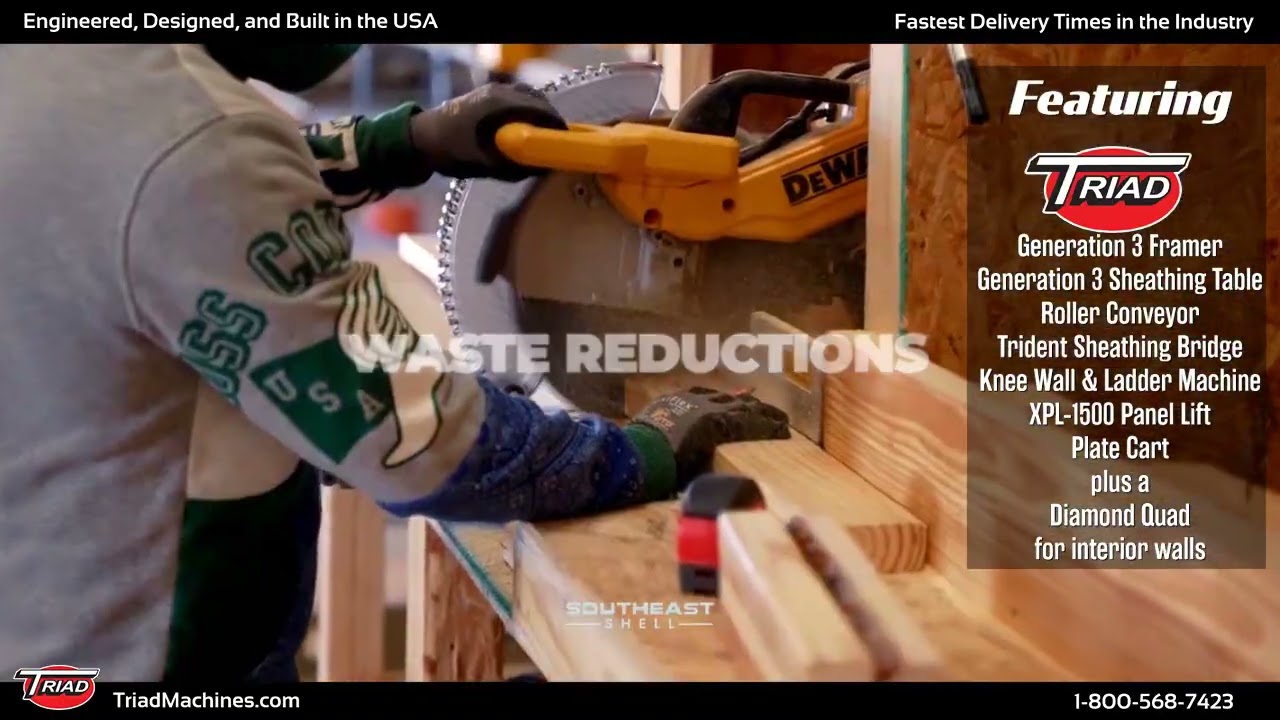 Southeast Shell Video: Featuring Triad Wall Panel Equipment