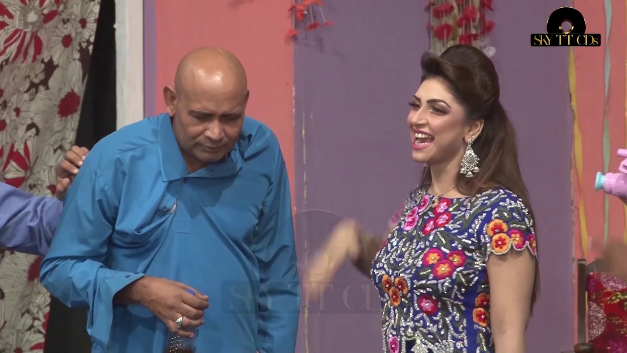 Sharabi || Akram Udas || Mehak Noor || Funny Stage Drama Comedy Scene 2019