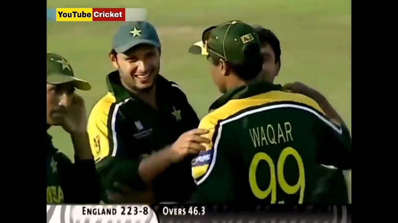 Pakistan vs England Amazing Cricket Match 2003 wc Highlights