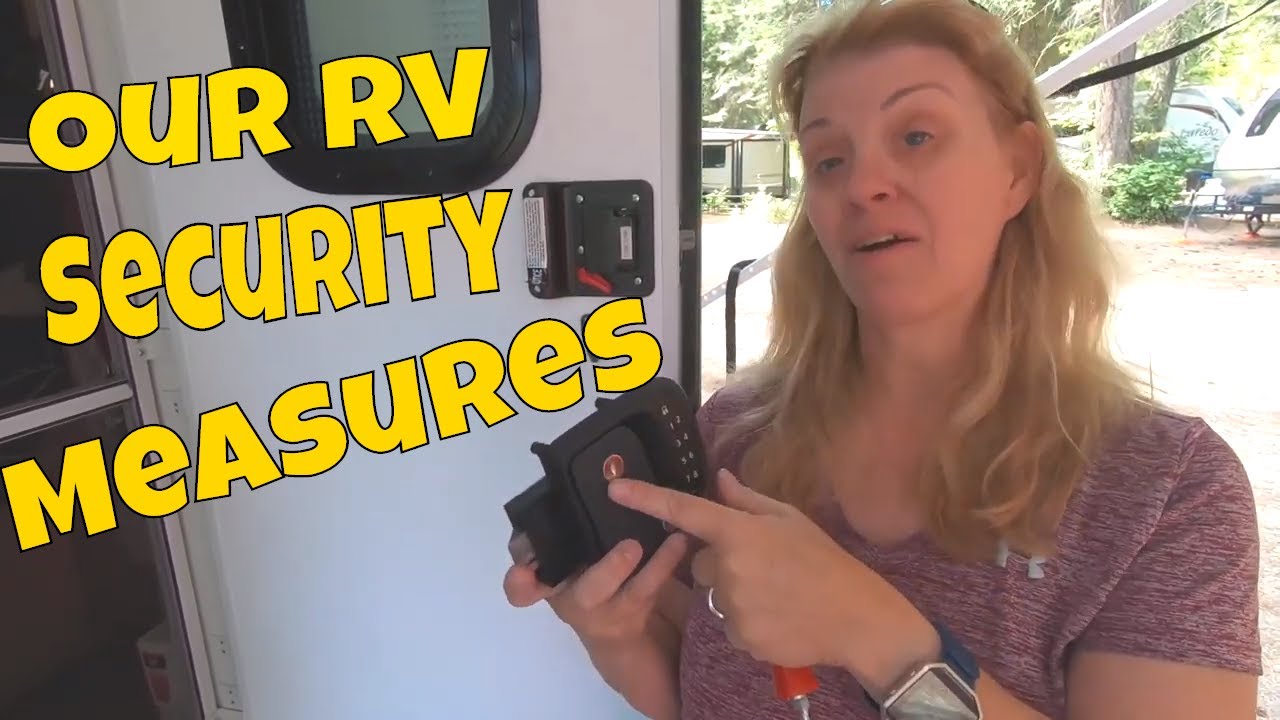 RV Security - Full Time RV Living in Escape Travel Trailer 21
