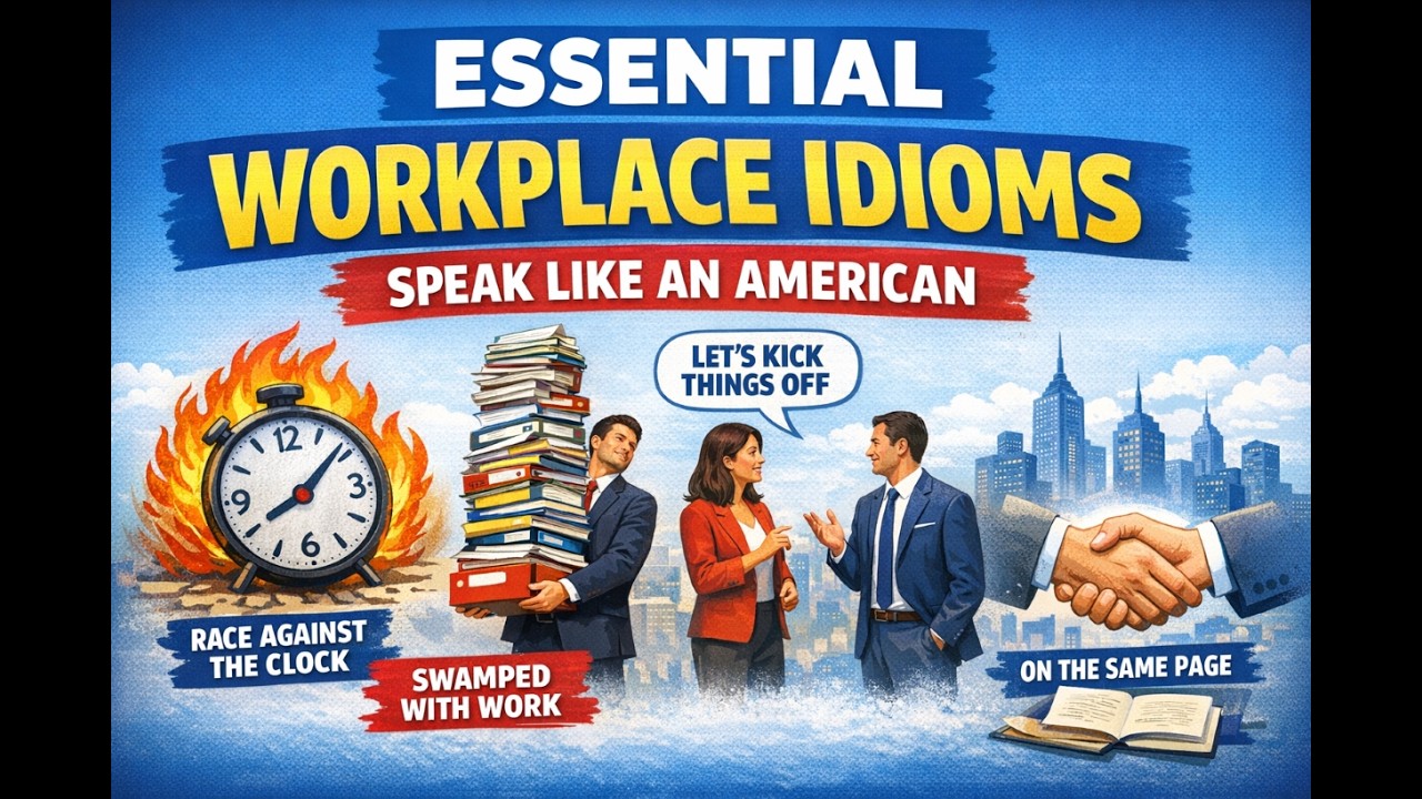 Master US Office English: 10 Essential Idioms to Sound Like an Insider