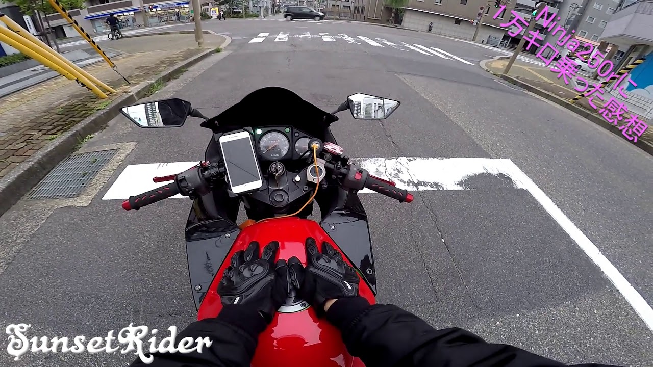 Ninja250rで1万キロ走った感想を話す【高画質モトブログ】