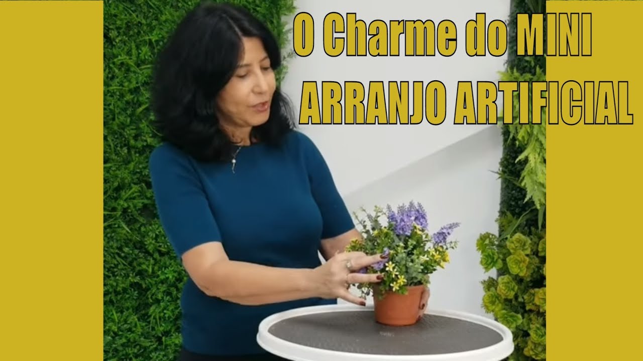 Como Fazer um Mini Arranjos de Flores Artificiais para Decorar um Banheiro