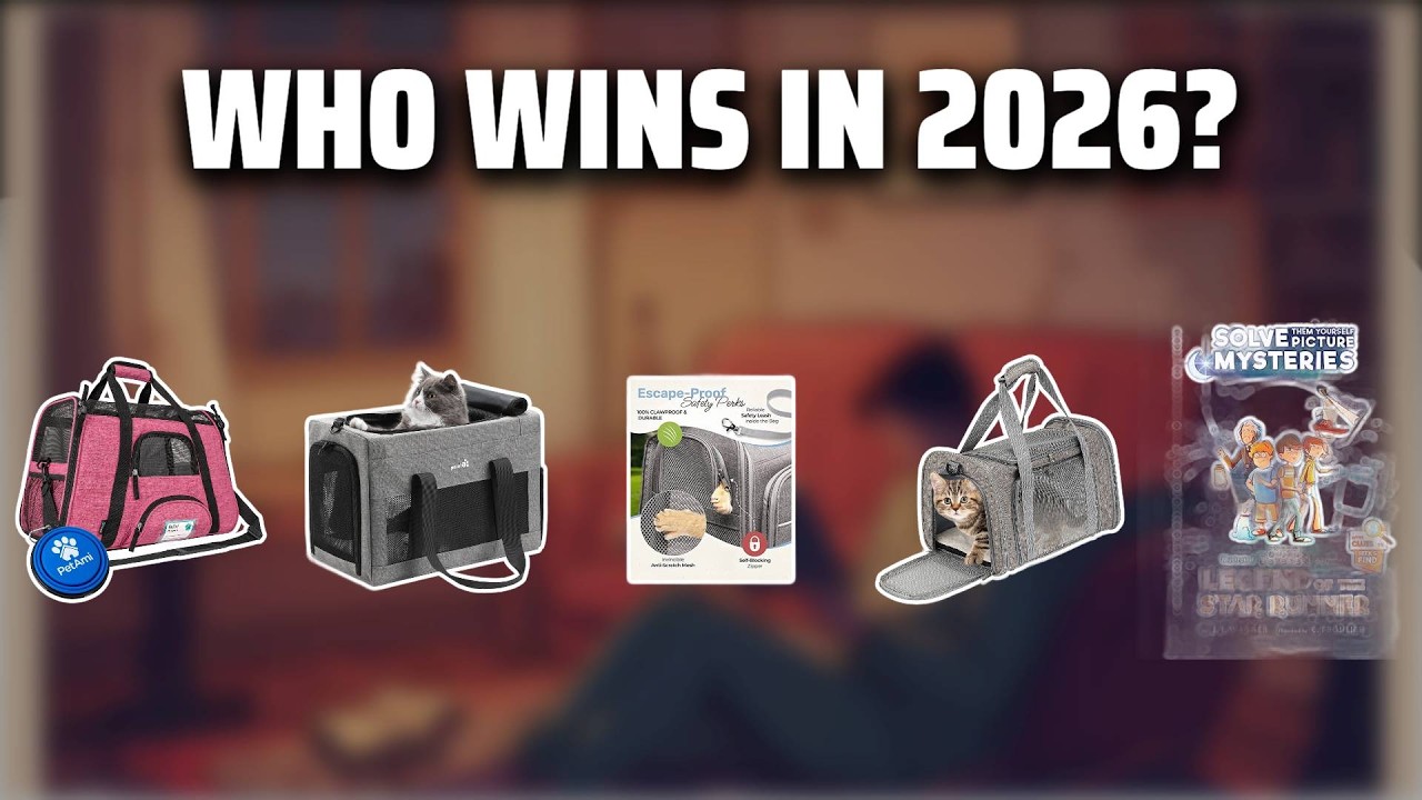 The Top 5 Best Pokemon Cat Carrier in 2026 - Must Watch Before Buying!