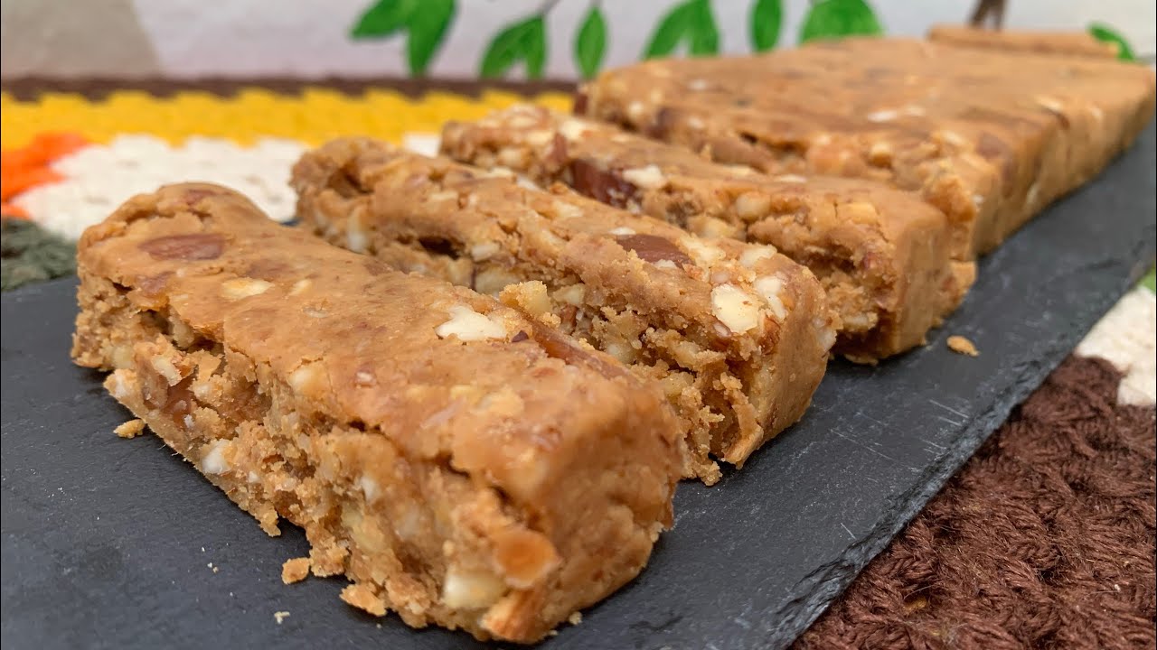 BARRITAS DE GOFIO 🌾🌾celebramos el día de Canarias 🇮🇨 con estas barritas energéticas, sin gluten