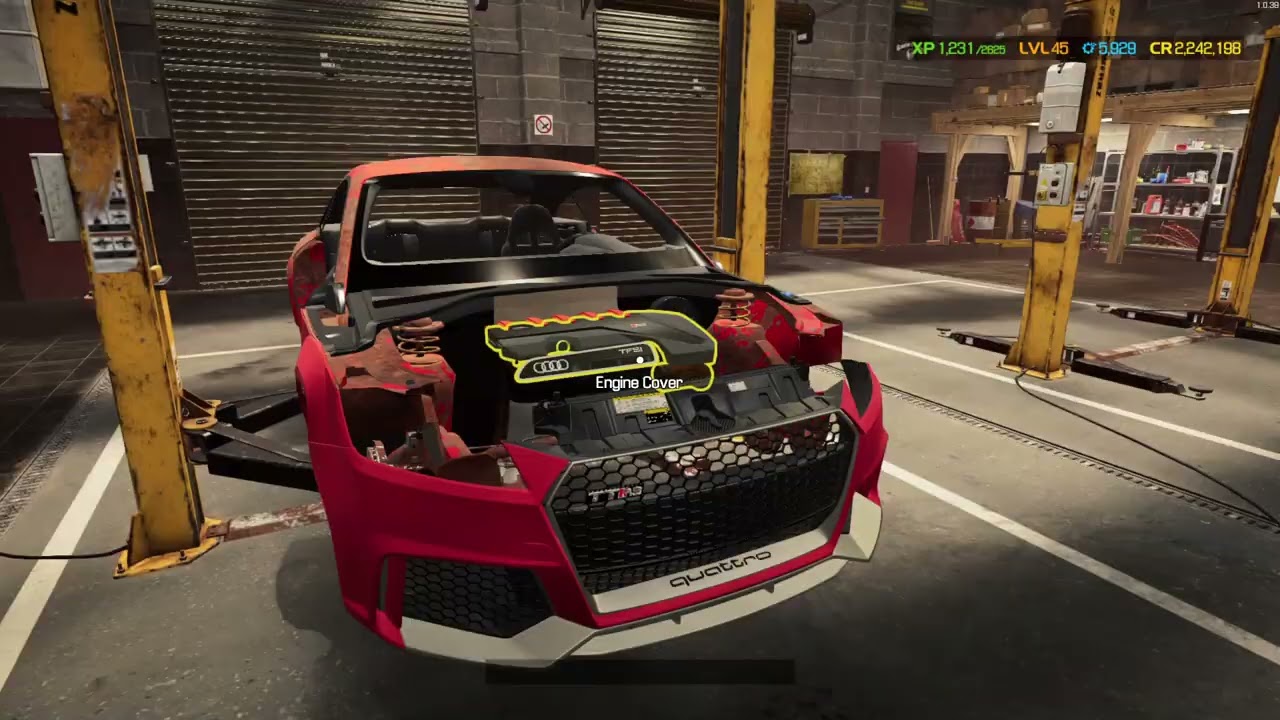 Car Mechanic Simulator 2021 rebuilding a 2018 audi tt part 1