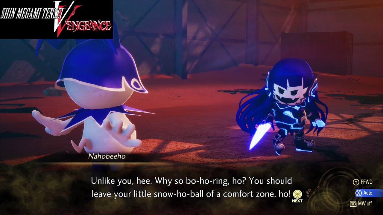 Shin Megami Tensei 5 Vengeance - Nahobeeho & Jack Frost Special Conversation