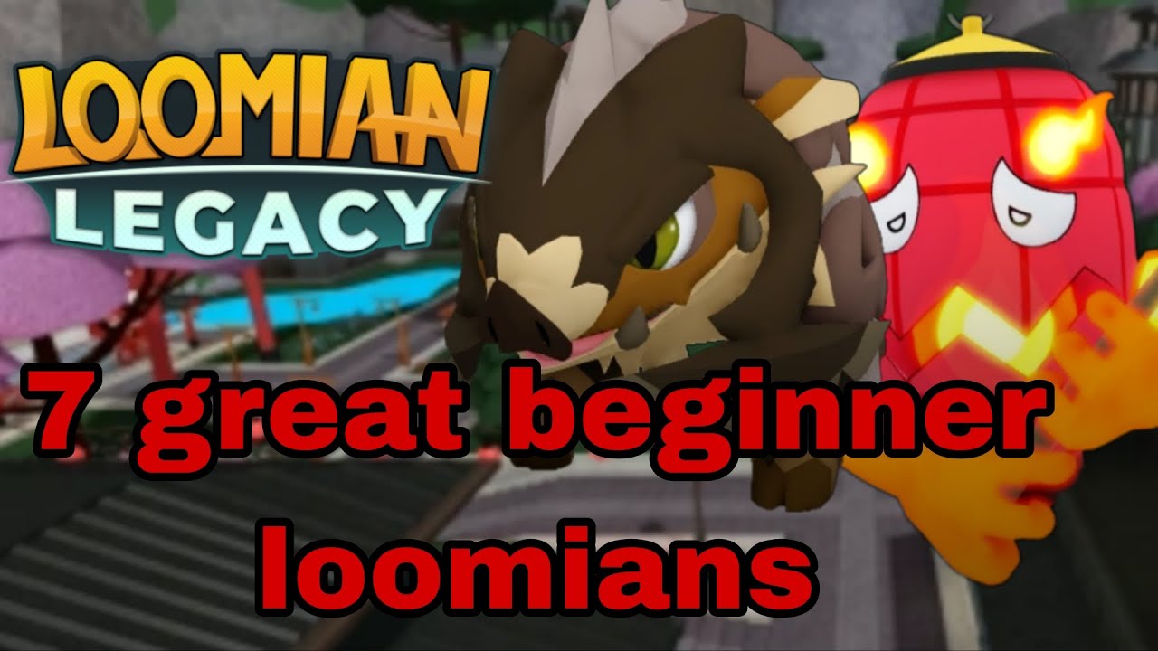7 good beginner pvp loomians!!!! (Loomian legacy pvp #roblox)