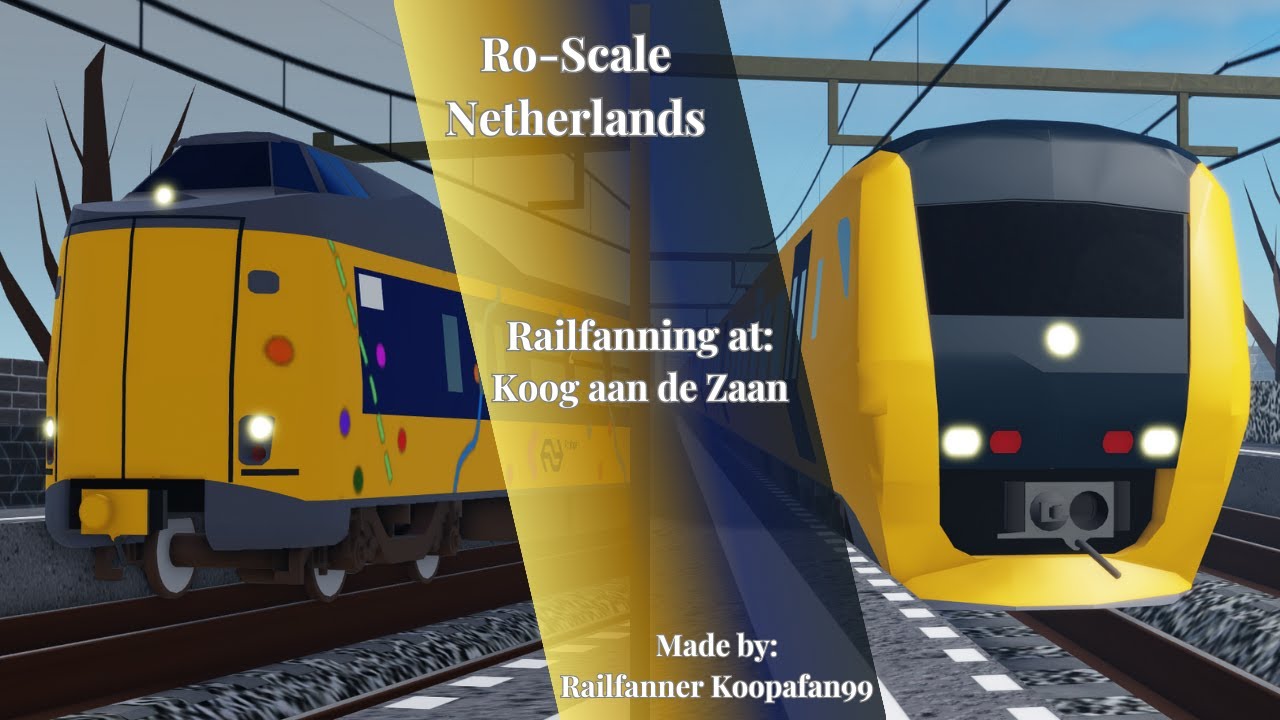 Railfanning at Koog aan de Zaan - Ro-Scale Netherlands - 12/14/2025