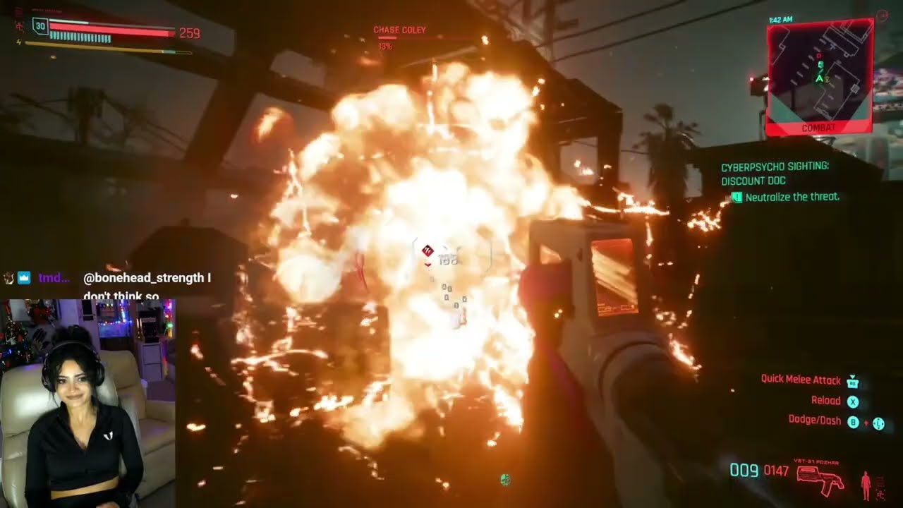 Tristin Mays plays CYBERPUNK 2077 DAY 7 (Live on Twitch )