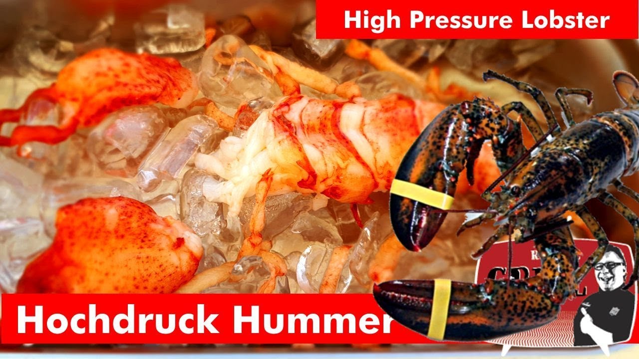 Hochdruck Hummer? High Pressure Lobster- Hummer t&ouml;ten #rummelgrilltv