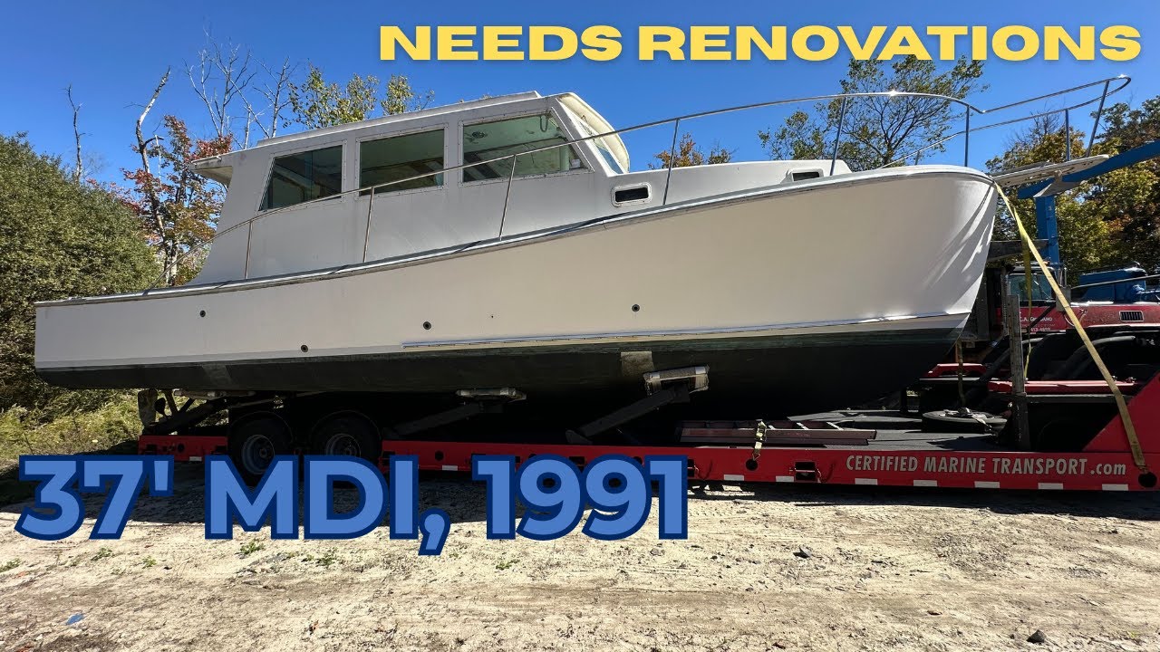 Project Downeast Yacht for Sale | 1991 37&rsquo; MDI Mount Desert Island Lobster Boat