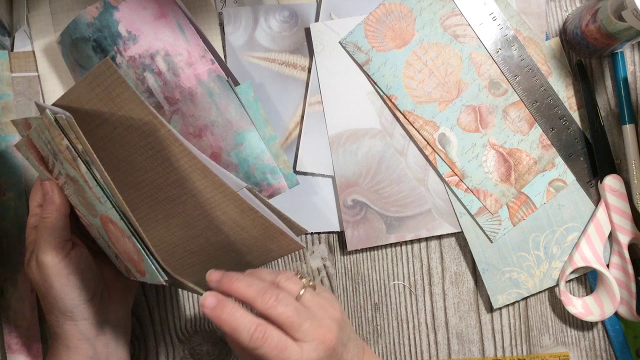 Readers Digest journal part 2 - make a cover using original book artwork - reinforce the spine