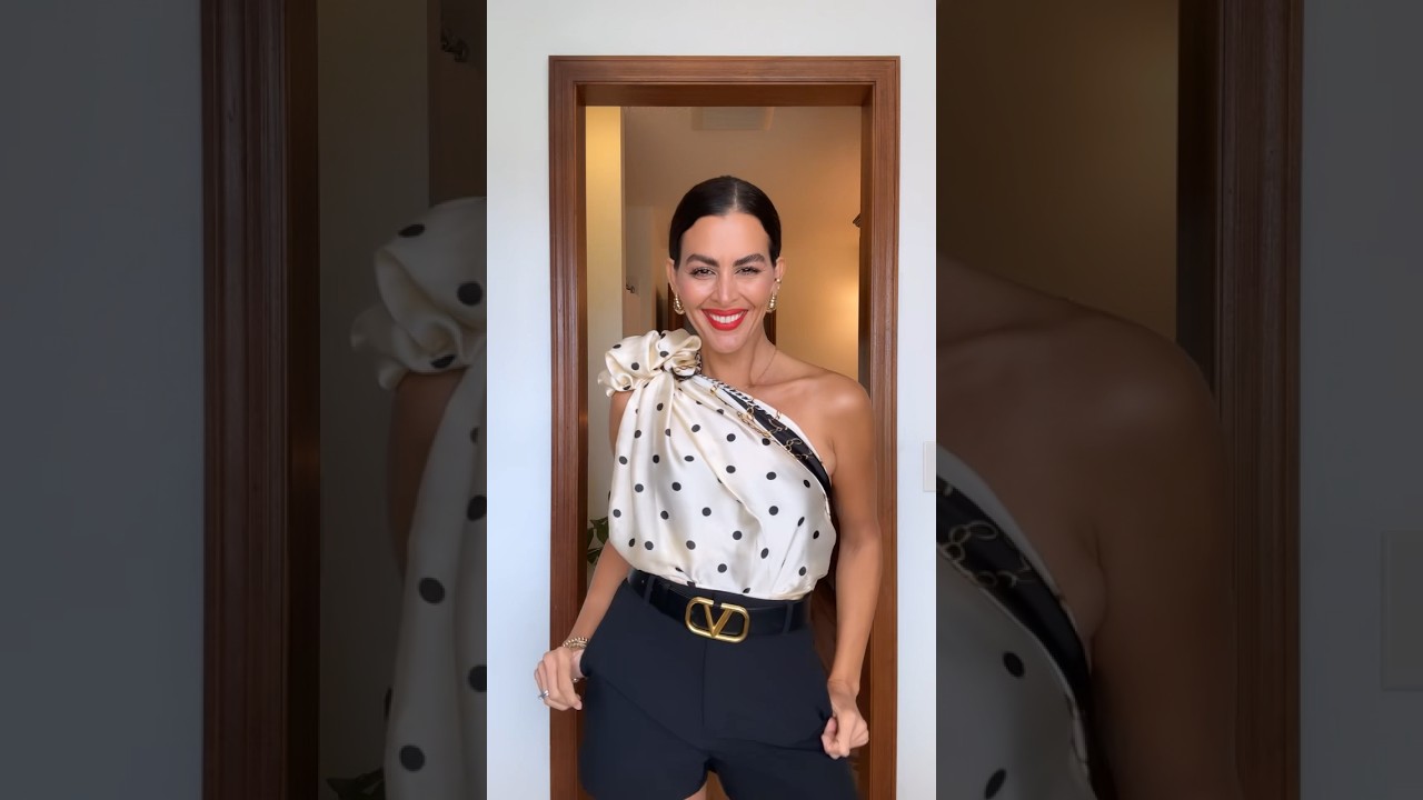DIY Elegant scarf top | Everything in my LTK Doranellys Patton 