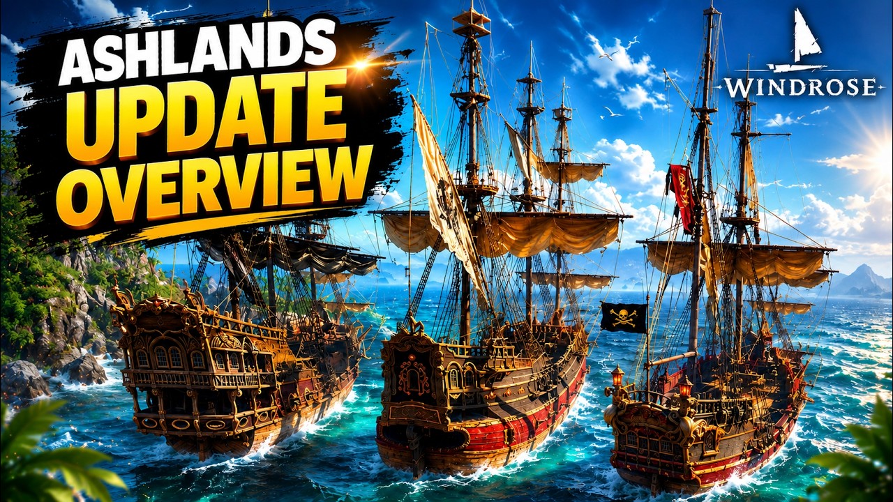 Обзор обновления Ashlands для Windward &mdash; НОВЫЕ корабли и биом