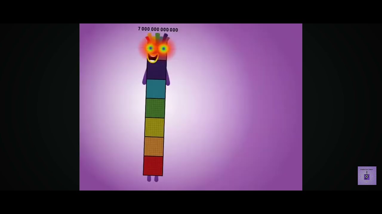 Numberblocks band 1trillon to100 trillon