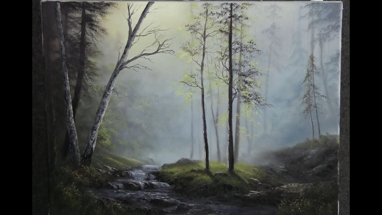 Paint with Kevin Hill - Glistening Forest Creek