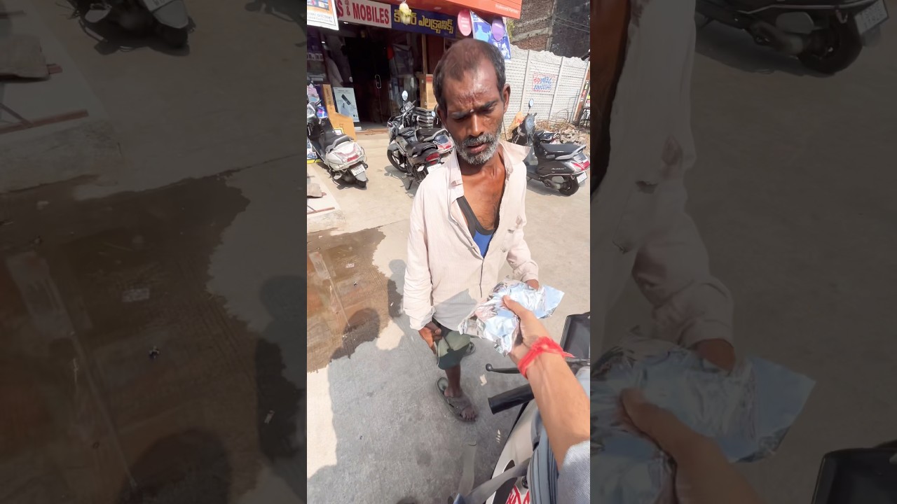 Anna ni chusthunti Challa badha gah Undhi 🥹😭save food give gharwale video ❤️🙏🏻🍛