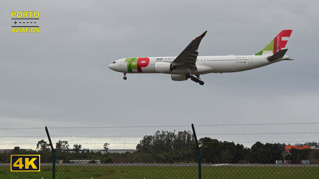 [4K] Airbus A330-900  -  TAP Air Portugal