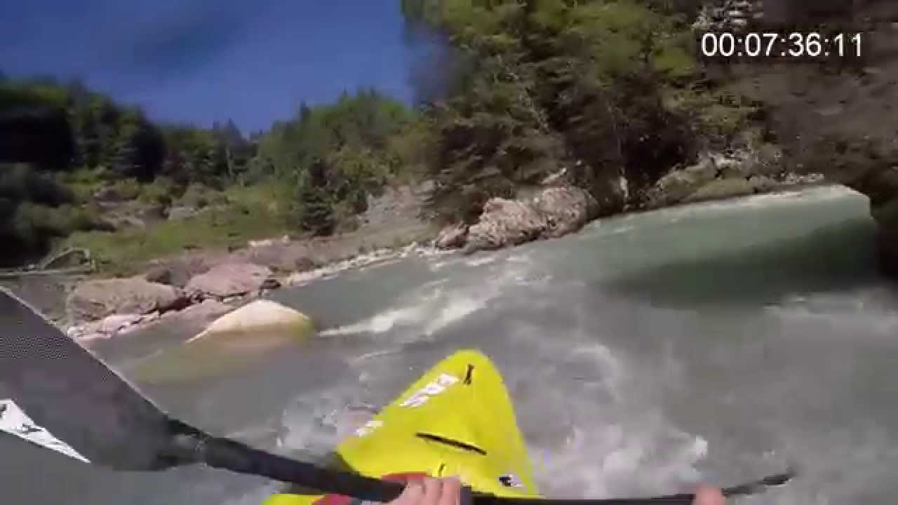 Kayak &agrave; Thonon - Int&eacute;grale de la Dranse