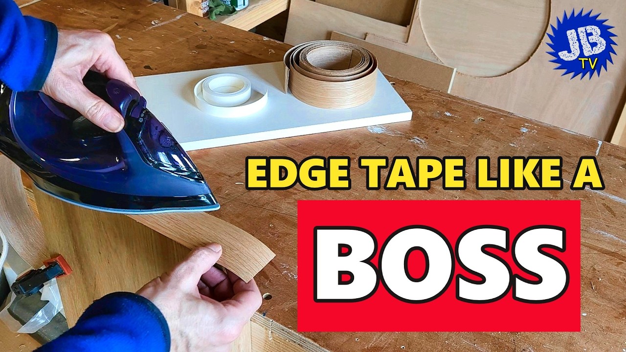 Как наклеить краевую ленту как профессионал
