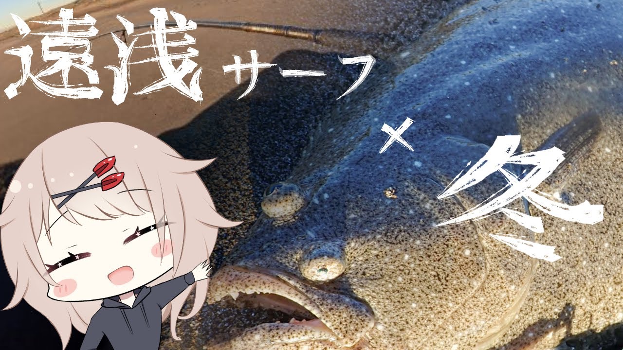 広すぎるのに情報が少ない九十九里サーフでヒラメを釣る！