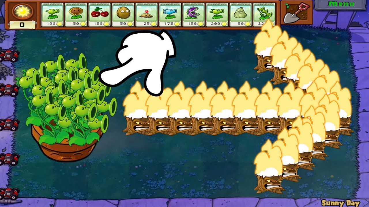Threepeater does WHAT - PvZ Discovery
