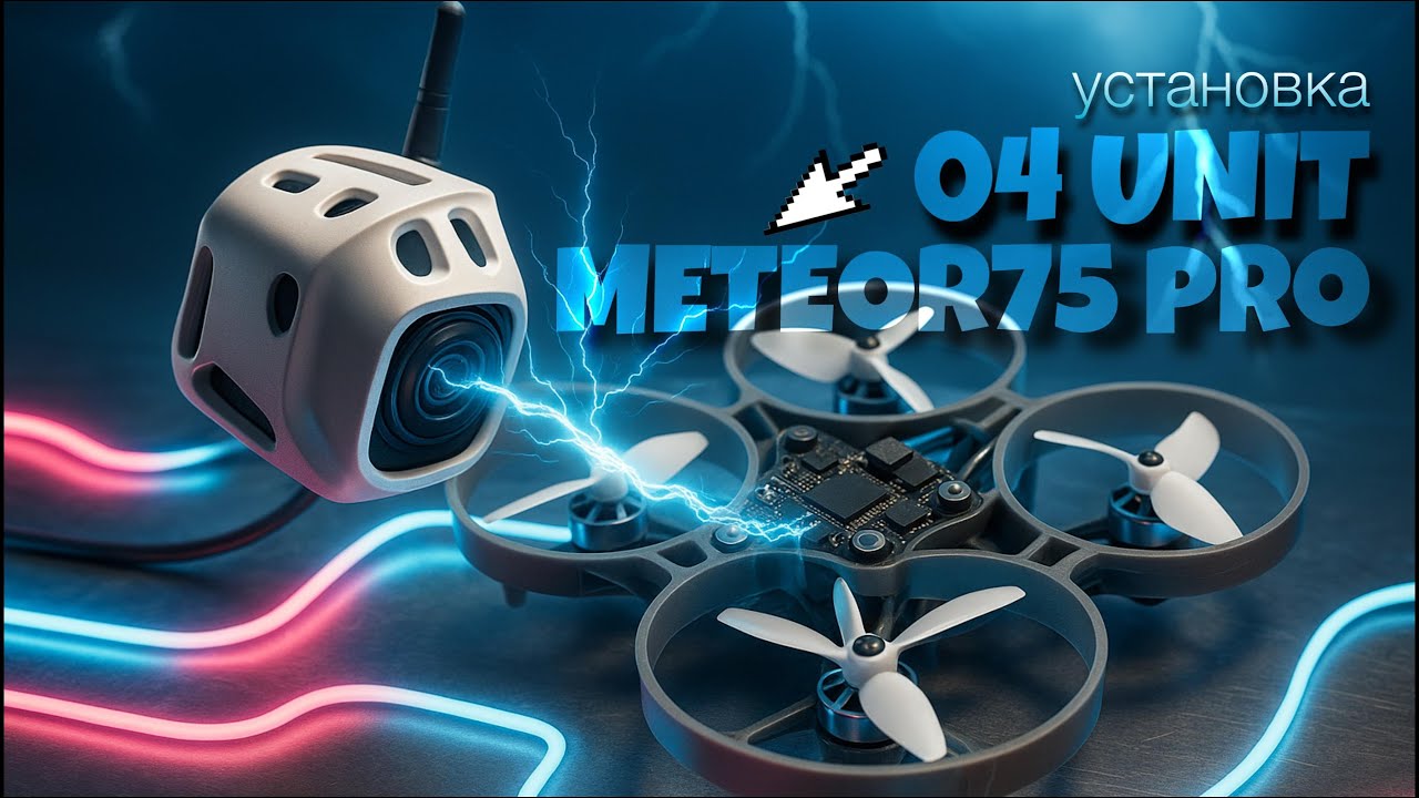Установка O4 Unit на Meteor 75 Pro
