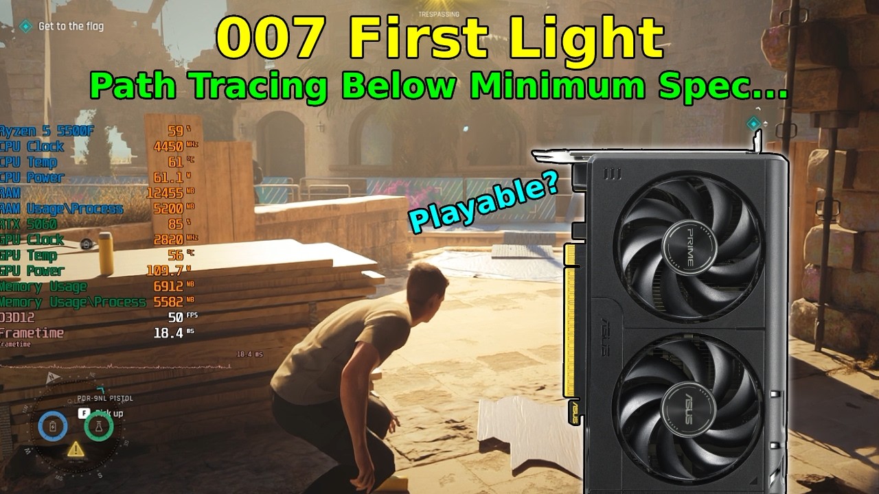 I Forced The 007 Path Tracing Update on an 8GB GPU (RIP)